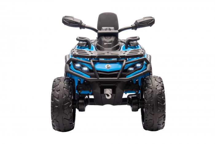 ATV electric Premier 4x4 Can-Am Outlander, 2 copii, 24V, roti cauciuc EVA, albastru [5]