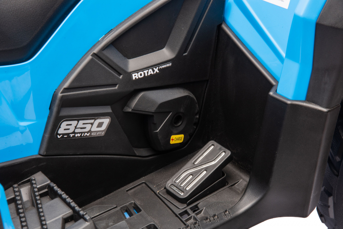 ATV electric Premier 4x4 Can-Am Outlander, 2 copii, 24V, roti cauciuc EVA, albastru [29]