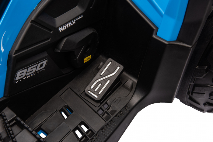 ATV electric Premier 4x4 Can-Am Outlander, 2 copii, 24V, roti cauciuc EVA, albastru [28]