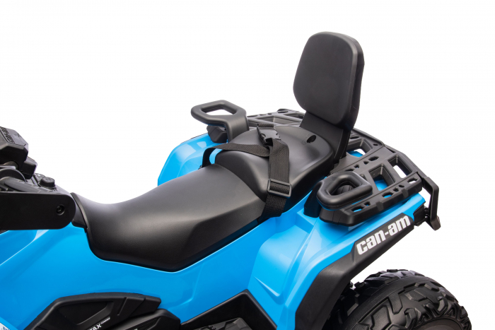 ATV electric Premier 4x4 Can-Am Outlander, 2 copii, 24V, roti cauciuc EVA, albastru [22]