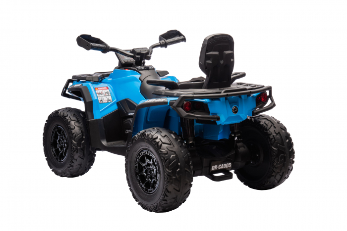 ATV electric Premier 4x4 Can-Am Outlander, 2 copii, 24V, roti cauciuc EVA, albastru [10]
