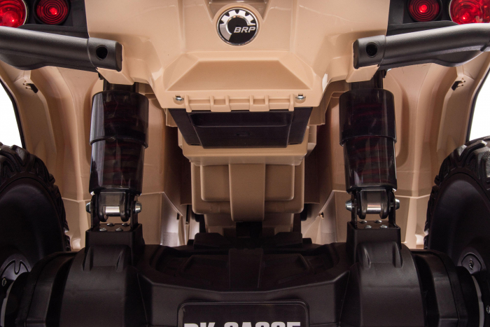 ATV electric Premier 4x4 Can-Am Outlander, 2 copii, 24V, roti cauciuc EVA, bej [22]