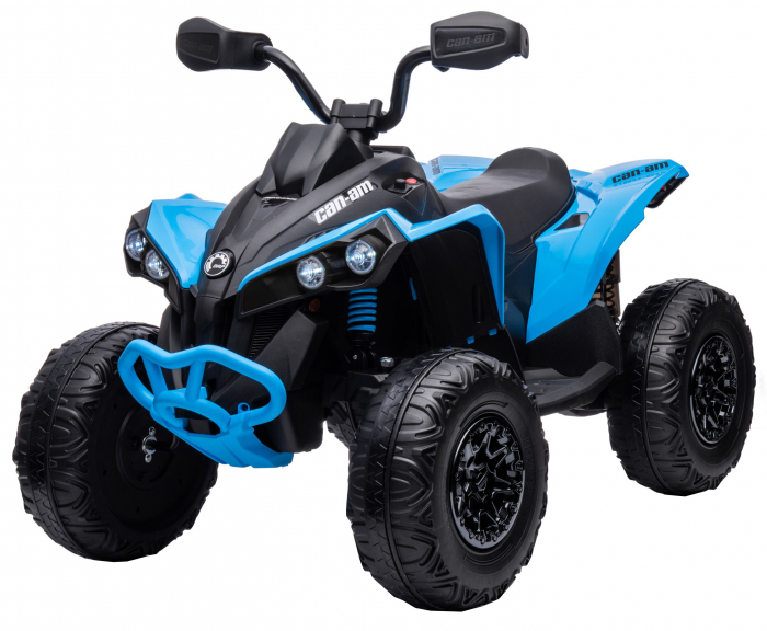 ATV electric Premier 4x4 Can-Am Renegade, 12V, roti cauciuc EVA, albastru [7]
