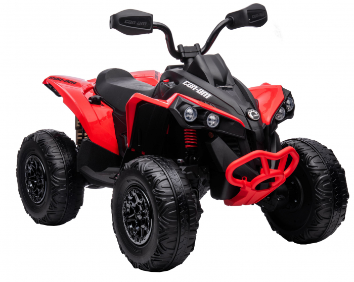 ATV electric Premier 4x4 Can-Am Renegade, 12V, roti cauciuc EVA, rosu [11]
