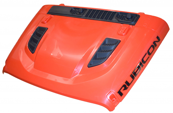 Capota Jeep Wrangler Rubicon rosu [2]