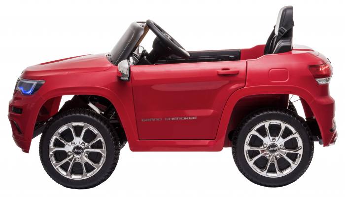 Masinuta electrica Premier Jeep Grand Cherokee, 12V, roti cauciuc EVA, scaun piele ecologica, rosu [8]