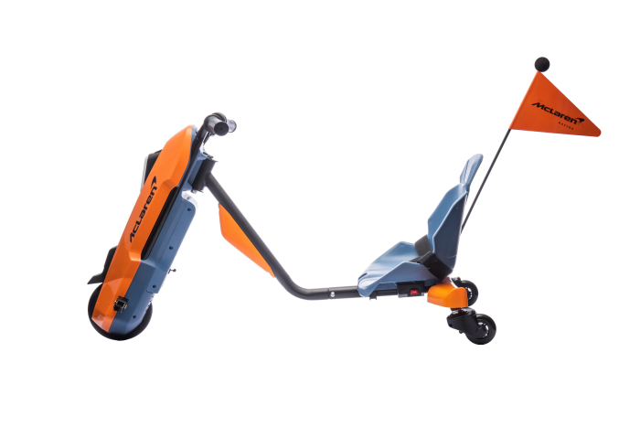 Kart electric Premier McLaren, 12V, 1 motor, functie drift, portocaliu [4]