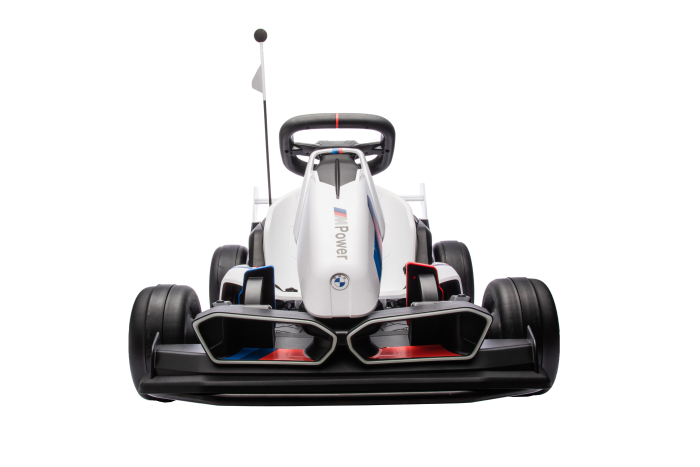 Kart electric Premier BMW, 24V, 2 motoare, alb [25]