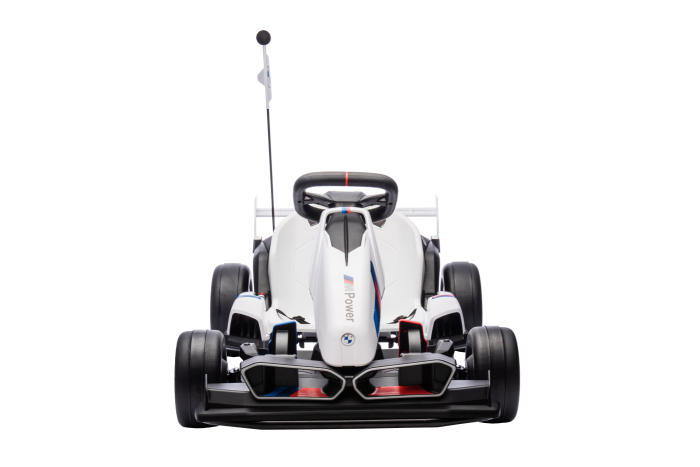 Kart electric Premier BMW, 24V, 2 motoare, alb [2]