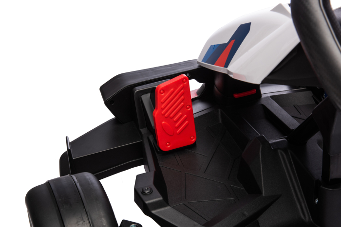 Kart electric Premier BMW, 24V, 2 motoare, alb [20]