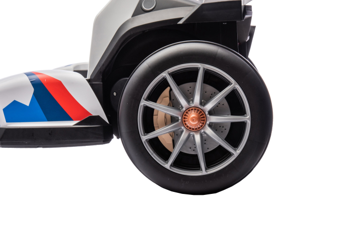 Kart electric Premier BMW, 24V, 2 motoare, alb [15]