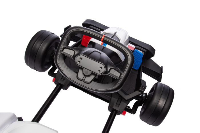 Kart electric Premier BMW, 24V, 2 motoare, alb [21]