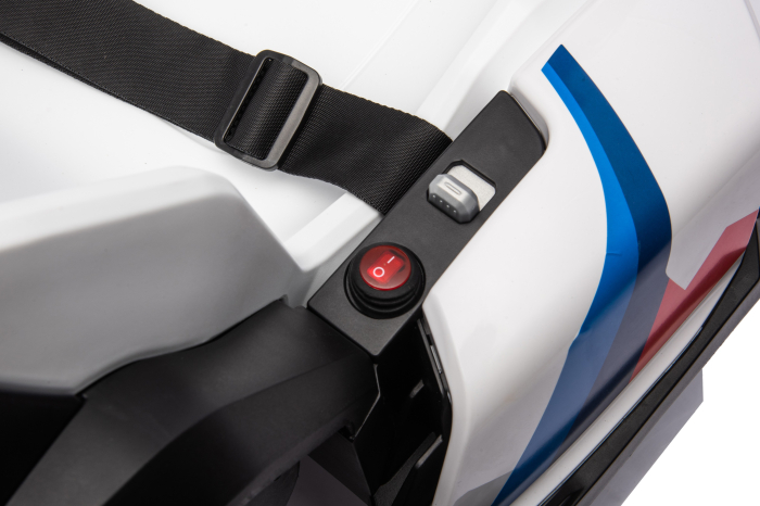 Kart electric Premier BMW, 24V, 2 motoare, alb [19]