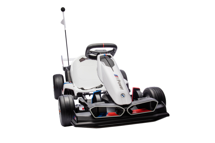 Kart electric Premier BMW, 24V, 2 motoare, alb [8]