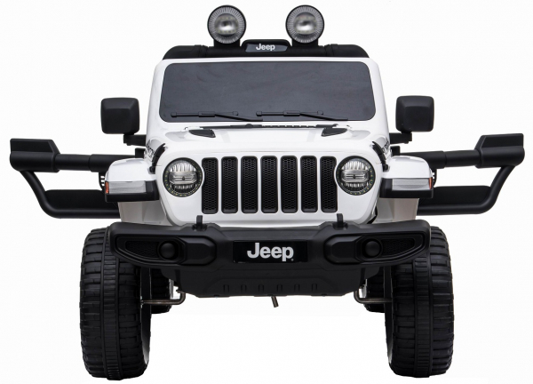 Masinuta electrica 4x4 Premier Jeep Wrangler Rubicon, 12V, roti cauciuc EVA, scaun piele ecologica, alb [3]