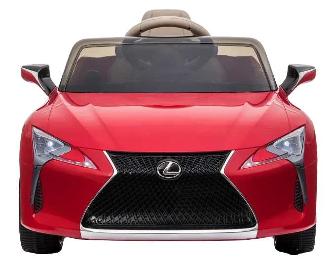 Masinuta electrica Premier Lexus LC 500, 12V, roti cauciuc EVA, scaun piele ecologica, rosu [2]