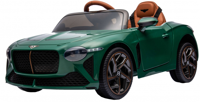 Masinuta electrica 4x4 Premier Bentley Bacalar, 12V, roti cauciuc EVA, scaun piele ecologica, verde [12]