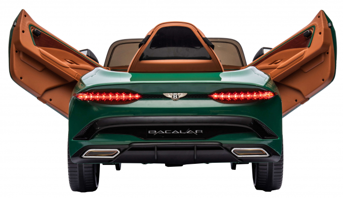 Masinuta electrica 4x4 Premier Bentley Bacalar, 12V, roti cauciuc EVA, scaun piele ecologica, verde [19]