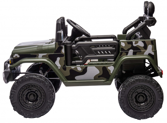 Masinuta electrica Premier Toyota FJ Cruiser, 12V, roti cauciuc EVA, scaun piele ecologica, camuflaj [5]