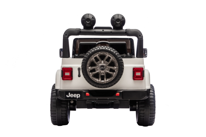 Masinuta electrica 4x4 Premier Jeep Wrangler Rubicon, 24V, 4x200W, roti cauciuc EVA, scaun piele ecologica, alb [12]
