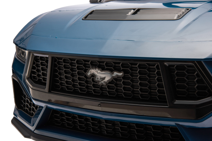 Masinuta electrica Premier Ford Mustang GT Convertible, 12V, roti cauciuc EVA, scaun piele ecologica, albastru [19]