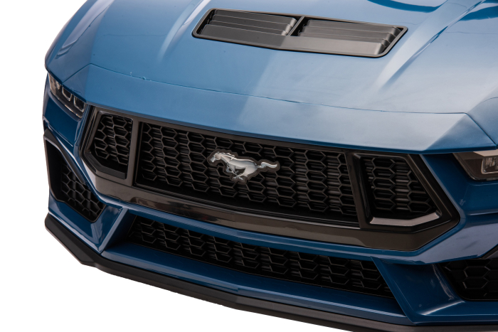 Masinuta electrica Premier Ford Mustang GT Convertible, 12V, roti cauciuc EVA, scaun piele ecologica, albastru [22]