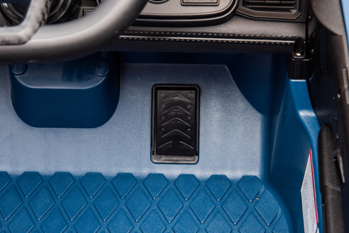 Masinuta electrica Premier Ford Mustang GT Convertible, 12V, roti cauciuc EVA, scaun piele ecologica, albastru [27]