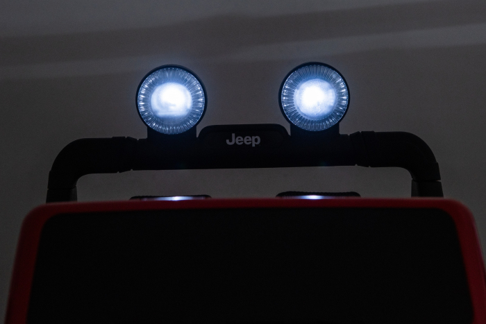 Masinuta electrica 4x4 Premier Jeep Wrangler Rubicon, 24V, 4x200W, roti cauciuc EVA, scaun piele ecologica, portocaliu [23]