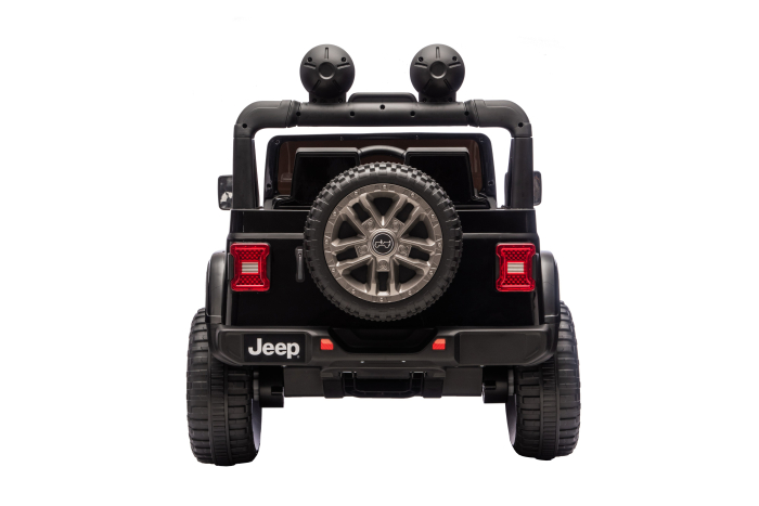 Masinuta electrica 4x4 Premier Jeep Wrangler Rubicon, 24V, 4x200W, roti cauciuc EVA, scaun piele ecologica, negru [10]