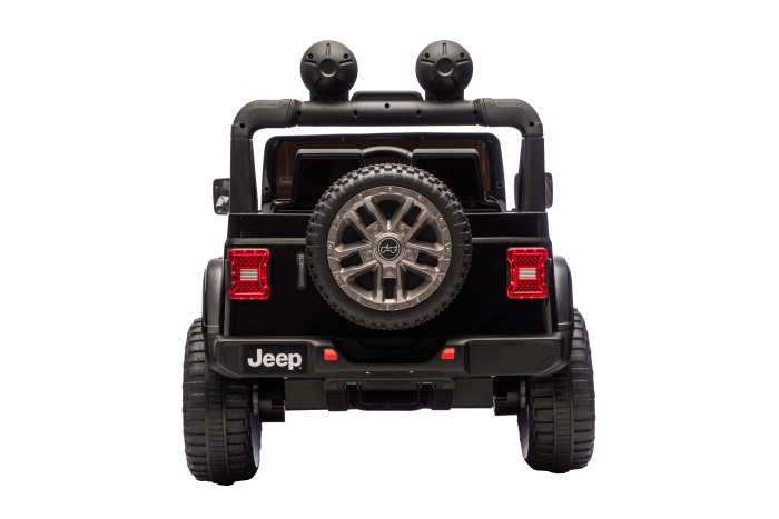 Masinuta electrica 4x4 Premier Jeep Wrangler Rubicon, 24V, 4x200W, roti cauciuc EVA, scaun piele ecologica, negru [2]