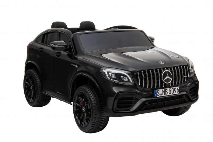 Masinuta electrica 4x4 Premier Mercedes GLC 63S Maxi, 12V, roti cauciuc EVA, scaun piele ecologica, negru [7]