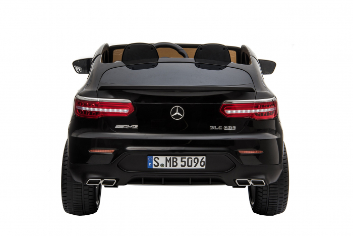 Masinuta electrica 4x4 Premier Mercedes GLC 63S Maxi, 12V, roti cauciuc EVA, scaun piele ecologica, negru [5]