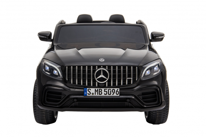 Masinuta electrica 4x4 Premier Mercedes GLC 63S Maxi, 12V, roti cauciuc EVA, scaun piele ecologica, negru [2]
