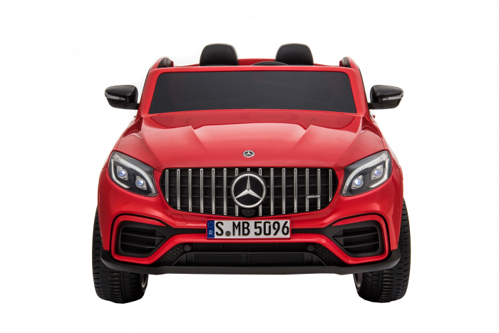 Masinuta electrica 4x4 Premier Mercedes GLC 63S Maxi, 12V, roti cauciuc EVA, scaun piele ecologica, rosu [3]