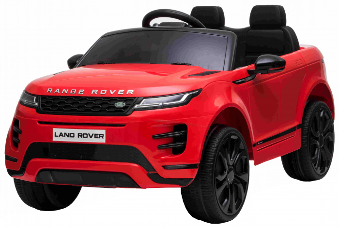 Masinuta electrica 4x4 Premier Range Rover Evoque, 12V, roti cauciuc EVA, scaun piele ecologica, rosu [3]