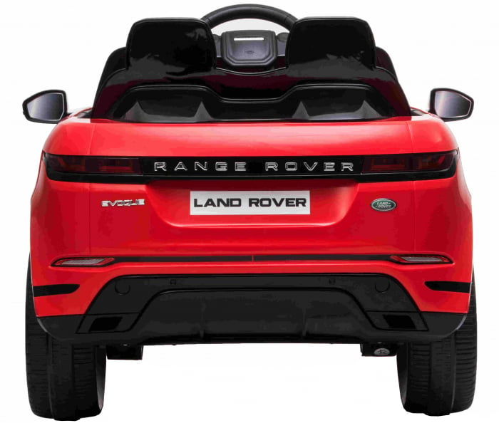 Masinuta electrica 4x4 Premier Range Rover Evoque, 12V, roti cauciuc EVA, scaun piele ecologica, rosu [7]