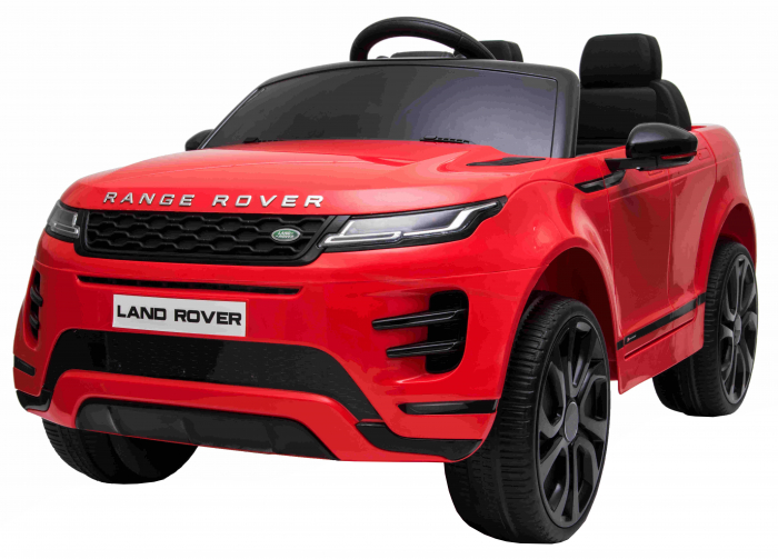 Masinuta electrica 4x4 Premier Range Rover Evoque, 12V, roti cauciuc EVA, scaun piele ecologica, rosu [13]