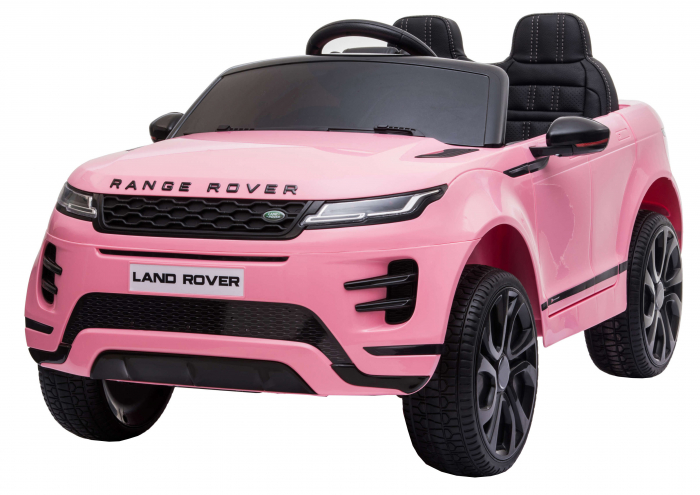 Masinuta electrica 4x4 Premier Range Rover Evoque, 12V, roti cauciuc EVA, scaun piele ecologica, roz [1]