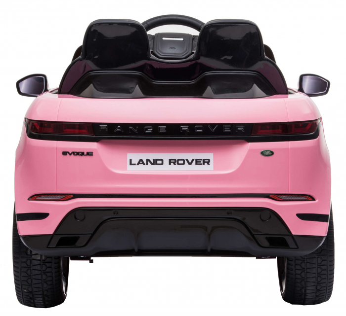 Masinuta electrica 4x4 Premier Range Rover Evoque, 12V, roti cauciuc EVA, scaun piele ecologica, roz [12]