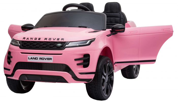 Masinuta electrica 4x4 Premier Range Rover Evoque, 12V, roti cauciuc EVA, scaun piele ecologica, roz [3]