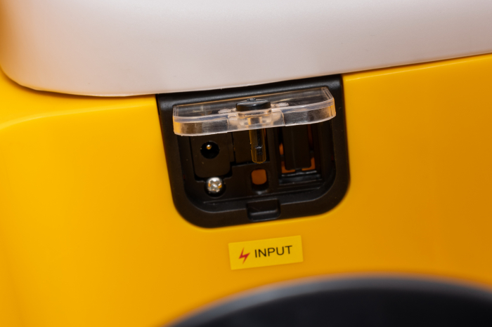 Masinuta electrica buldozer Premier New Holland, 4x4, 12V, galben [55]