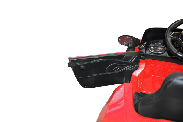 Masinuta electrica Premier Audi R8 Spyder, 12V, roti cauciuc EVA, scaun piele ecologica, rosie [8]