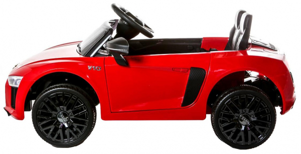 Masinuta electrica Premier Audi R8 Spyder, 12V, roti cauciuc EVA, scaun piele ecologica, rosie [3]
