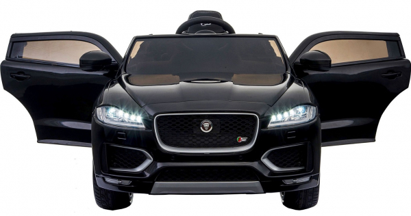Masinuta electrica Premier Jaguar F-Pace, 12V, roti cauciuc EVA, scaun piele ecologica, neagra [5]