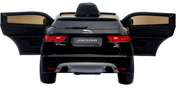 Masinuta electrica Premier Jaguar F-Pace, 12V, roti cauciuc EVA, scaun piele ecologica, neagra [9]