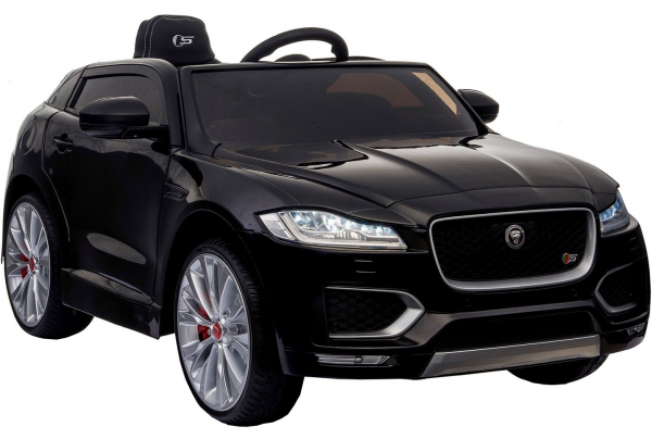 Masinuta electrica Premier Jaguar F-Pace, 12V, roti cauciuc EVA, scaun piele ecologica, neagra [2]