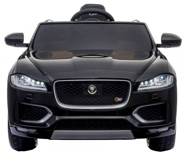 Masinuta electrica Premier Jaguar F-Pace, 12V, roti cauciuc EVA, scaun piele ecologica, neagra [8]