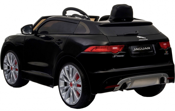 Masinuta electrica Premier Jaguar F-Pace, 12V, roti cauciuc EVA, scaun piele ecologica, neagra [6]