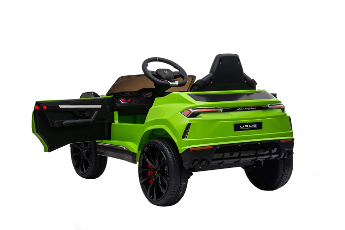 Masinuta electrica Lamborghini Urus, 12V, roti cauciuc EVA, scaun piele ecologica, verde [10]