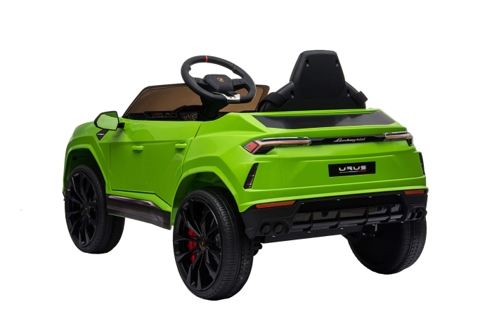 Masinuta electrica Lamborghini Urus, 12V, roti cauciuc EVA, scaun piele ecologica, verde [5]